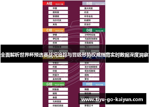 全面解析世界杯预选赛战况追踪与晋级形势权威指南实时数据深度洞察