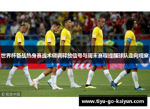 世界杯备战热身赛战术微调释放信号与周末赛程提醒球队走向观察
